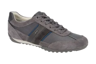 Geox U52T5C Herren Sportschuhe dunkel-grau atmungsaktiv wasserdicht