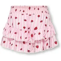 KIDS ONLY Sommerrock KOGGLOW LIFE TAPED EDGE SKORT AOP WVN (1-tlg) mit tollen Volants mit dezenter Spitzenkante
