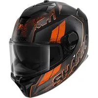 Shark Motorradhelm Spartan GT Ryser Integralhelm, vorbereitet für Kommunikationssystem,Notfallsystem-Polsterung (EQ