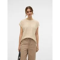 Vero Moda T-Shirt VMMAYA AVA SS TOP JRS VO Materialmix, regular fit