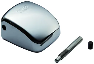 Grohe Kappenhebel 43052 komplett für Urinal-Spüler Aufputz chrom, 43052000 43052000