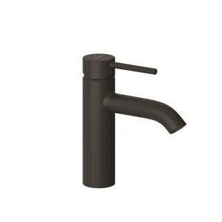 KLUDI BOZZ Waschtisch-Einhandmischer 100 mm mit Push Open Ablaufventil mattschwarz 382883976