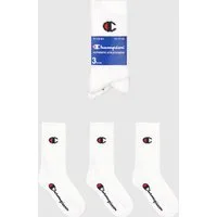 Champion Sportsocken 3 Pack Crew Socks (3-Paar) für Kinder, dreiteiliges Set, aus Baumwolle, Polyester und Elasthan