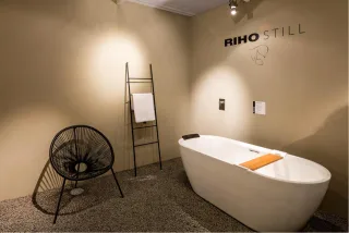 Riho freistehende Badewanne Inspire 180 seidenmatt weiß, B085004105 B085004105