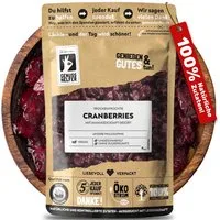 Bremer Gewürzhandel Trockenfrüchte Cranberries, getrocknet, mit Ananasdicksaft gesüßt, 3er Pack, 540 g