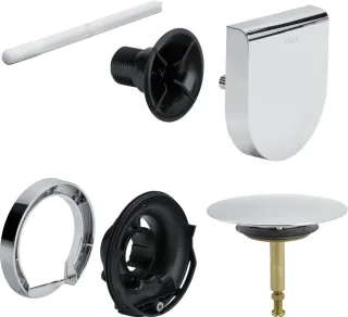 Viega Umrüstset Multiplex Trio MT9, 6170.0 in verchromt 724580