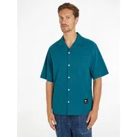 Tommy Jeans Kurzarmhemd TJM RLX SEERSUCKER CAMP SHIRT