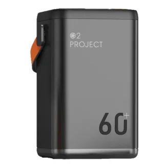 P45W 222Wh 60000mAh Power Bank with Smart Power Display External Battery Power Supply with 2 Inputs & 6 Outputs Support