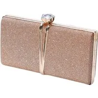 nsihing Abendtasche Clutch Elegante Handtasche für Hochzeiten & festliche Anlässe, Modische Umhängetasche mit Kette