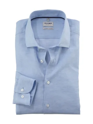 OLYMP - OLYMP Level Five garment washed bleu - Gr. - 44