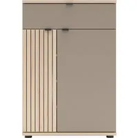 Innostyle Schuhschrank PISA Schuhschrank (1-St) Soft Close, AB- Kante, 1 Schublade, 4 Fächer