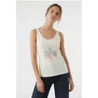 O'Neill Tanktop O'NEILL GRAPHIC TANKTOP ärmelloses Tanktop-Design, aus Baumwolle, sportliche Schnittform