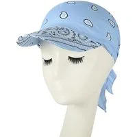 Zaewry Baseball Cap Bandana Cap mit Schleifenbindung Damen,leicht und weich