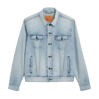 Levis - Truckerjacke für Herren, Brusttasche, Denim (Helle Waschung)