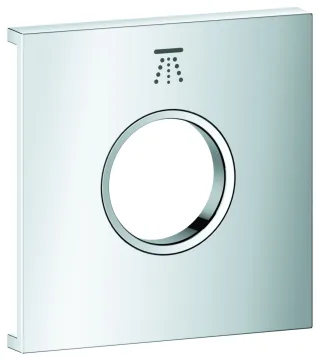 GROHE Metallplatte Grohtherm Aqua Tiles 106889, Symbol: Kopfbrause 3 chrom, 1068890000 1068890000