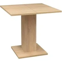 FURNARO Esstisch, eckig ausziehbar in eiche sägerau B/H/T: 80-120x76x80 cm