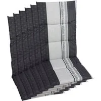 GO-DE Hochlehnerauflage Amalfi, (Set, 6 St), 118x48 cm