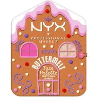 NYX PROFESSIONAL MAKEUP Make-up Set BUTTERMELT FACE PALETTE