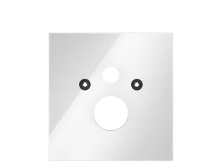Tece lux WC-Glasplatte Standard-WC, Glas weiß glänzend, 9650100 9650100