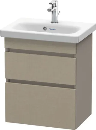 Duravit DuraStyle Waschtischunterbau wandhängend Leinen & Basalt Matt 500x368x610 mm - DS640307543 DS640307543