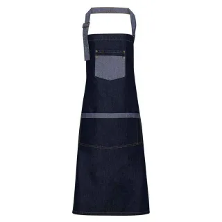 Premier Unisex Adult Domain Full Apron (Indigo Denim)