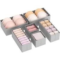 Lifewit Aufbewahrungsdose Schubladen Organizer, Schrank Schubladen Ordnungssystem (6 St)