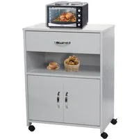 HTI-Living Hochschrank Küchenschrank Weiß Blanca (Stück, 1-St., 1 Schrank) Mehrzweckschrank Anrichte