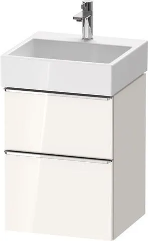 Duravit D-Neo Waschtischunterbau wandhängend Weiß Hochglanz 484x442x625 mm - DE4370010220000 DE4370010220000