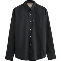 Next Langarmhemd Bügelleichtes Regular Fit Button-down-Oxfordhemd (1-tlg)