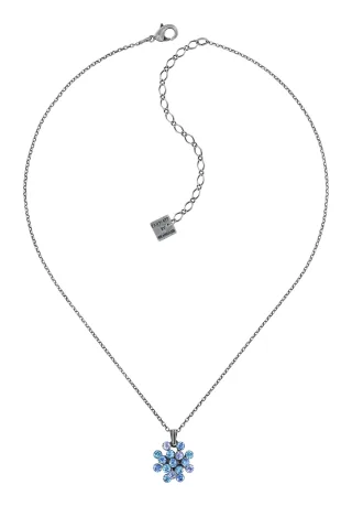 konplott - Kette - Magic Fireball Mini blau/silver