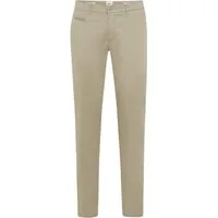 Brax Stoffhose natur, Freizeit, Baumwolle, Unifarben, Modern Fit, Mittel