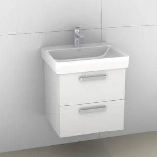 Artiqua 415 Waschtischunterschrank für Pro S 810962 Weiß Hochglanz, 415-WU2L-L53-7016-68 415-WU2L-L53-7016-68