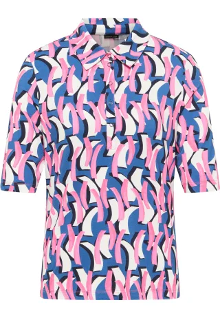 Barbara Lebek - T-Shirts pink/offwhite/denimblue - Gr. - 46