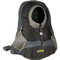 EBI Tiertransporttasche EBI Rucksack Maria Crazy Paws - Schwarz