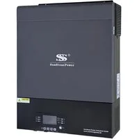 Sunstone Power Wechselrichter 11000W 48V 230V Hybrid All-In-One Inselwechselrichter Null Einspeisung, (Sunstone Power Off-Grid Wechselrichter 1 Stk), Reine Sinuswelle, mit Monitoring-App, keine Einspeisung