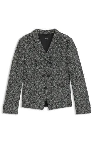 BOSS Womenswear Black - Jiarna patterned - Gr. - 36