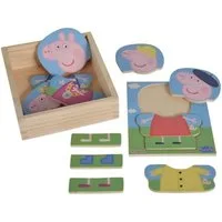 Eichhorn Puzzle Peppa Pig Umziehpuzzle, Puzzleteile