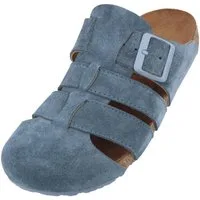 Haflinger Haflinger Porto Lederclog mit Korkfußbett Lederdecksohle Unisex Hausschuh