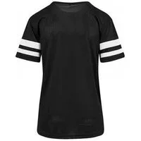 Build Your Brand Trainingsshirt Ladies Mesh Stripe