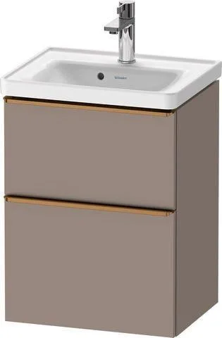 Duravit D-Neo Waschtischunterbau wandhängend Basalt Matt 484x372x625 mm - DE4350004430000 DE4350004430000