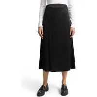 TOM TAILOR Satinrock High waist maxi mit verdecktem Reißverschluss