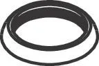 Hansgrohe Dekorring Axor Carlton Waschtisch- mischer/Bidet gold, 97957990 97957990