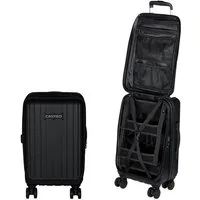 CASYRO Hartschalen-Trolley 2020807 Stand-UP 2.0 S Schrankkoffer ca.45L, 4 Rollen, Aufklappsystem