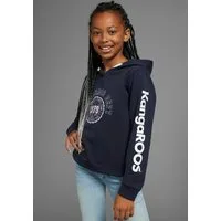 KangaROOS Kapuzensweatshirt Logo-Print, in weicher Qualität für Mädchen