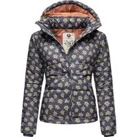Ragwear Steppjacke Relive Remake Modische cropped Winter Kurzjacke
