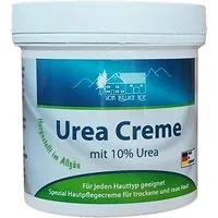 vom Pullach Hof Feuchtigkeitscreme 10% UREA CREME 250ml Feuchtigkeitspflege für trockene Haut 85, Fußcreme Fußpflege