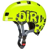 Uvex Kinderfahrradhelm Kid 3 Dirtbike lime-grey (neon yellow)