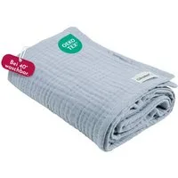 Babydecke Musselintuch für Babys 80x80cm, 100% Musselin-Baumwolle, Clinotest, waschbare Mulltücher ohne Einlaufen - saugstarke Baby Spucktücher