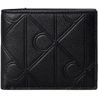 Calvin Klein Geldbörse XL EMBLEM AOP EMBOSS BILLFOLD W, Geldbeutel, Portemonnaie, Money Pocket