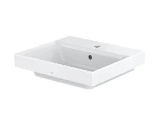 TOTO CS Waschtisch, eckig, 500 mm, mit Hahnloch, mit Überlauf, LW1215CKE LW1215CKE